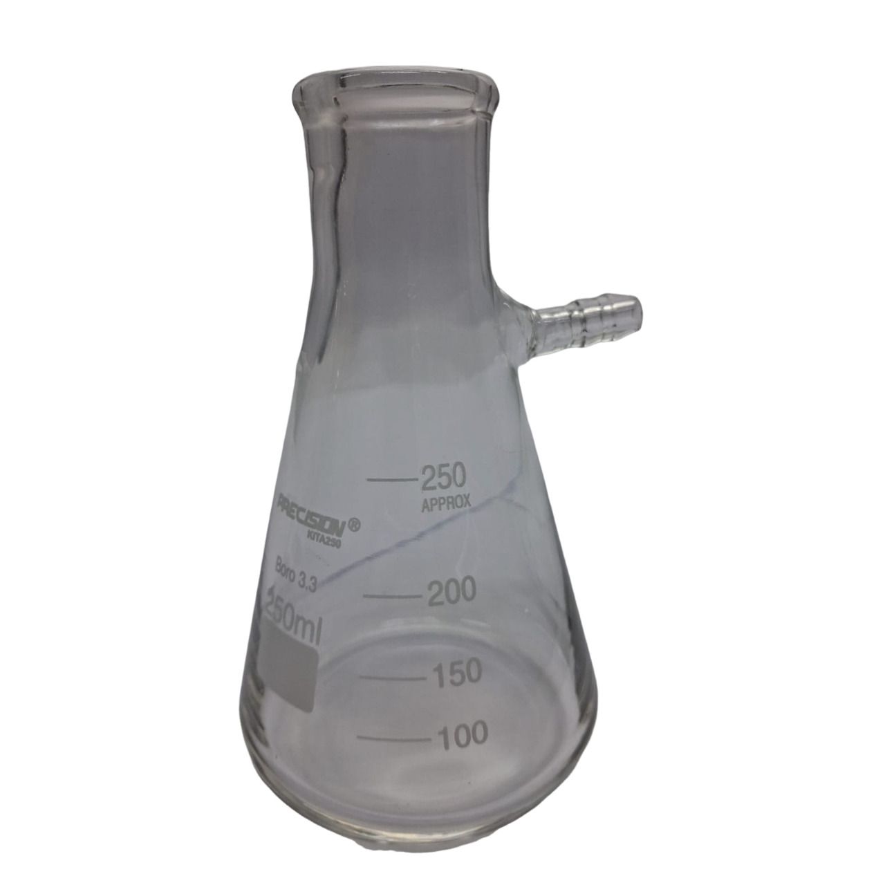 Frasco Kitazato com Saida Superior Boro 3.3 Cap.250ml