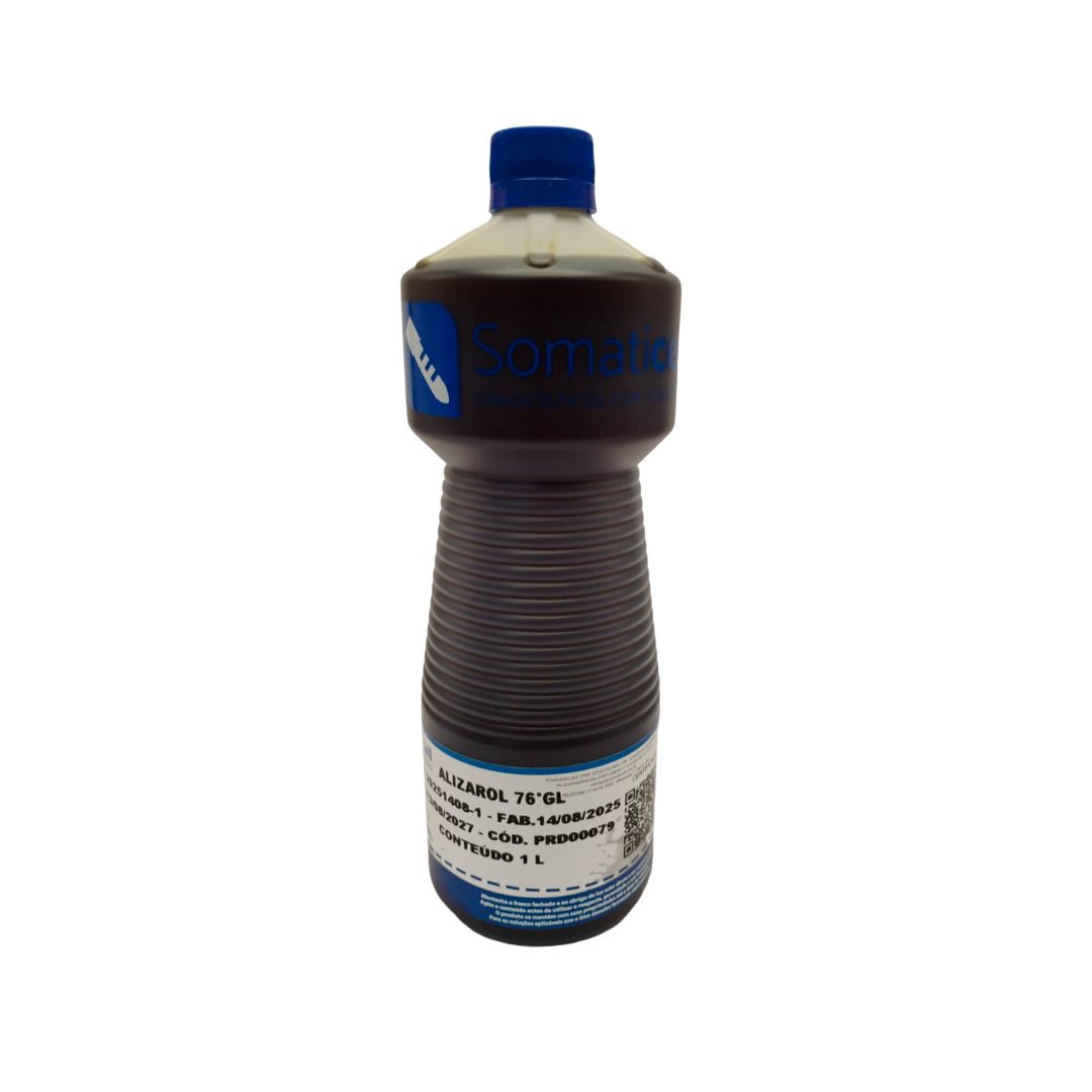 Alizarol 76 GL - Alizarol em Álcool Etílico 76GL - 1 litro
