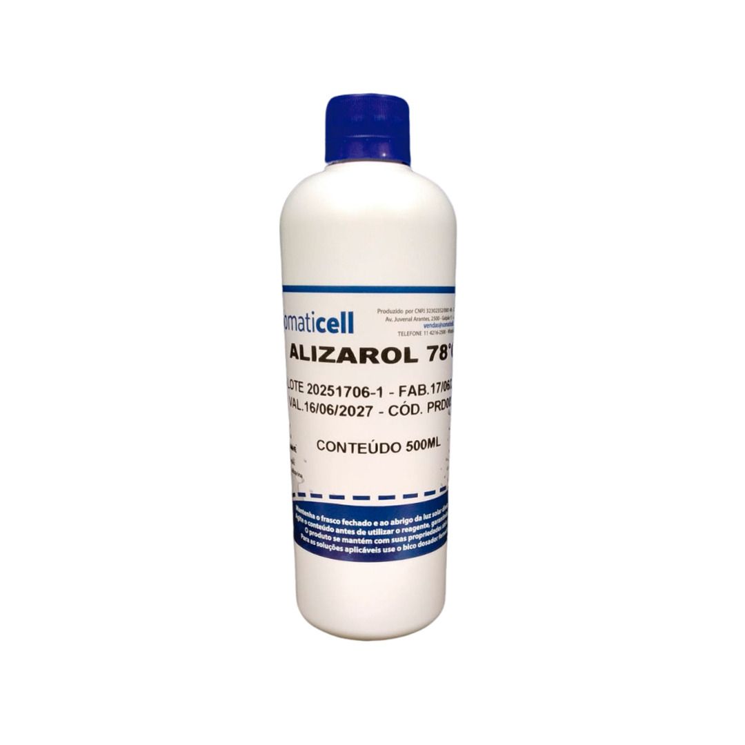 Alizarol 78 GL - Alizarol em Álcool Etílico 78GL - 500ML