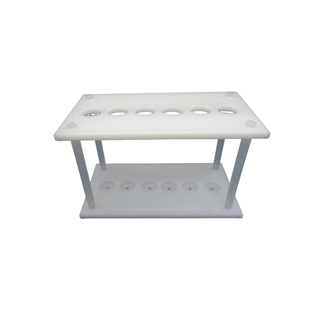 Suporte para 6 Densímetros - Nalgon PP - Retangular