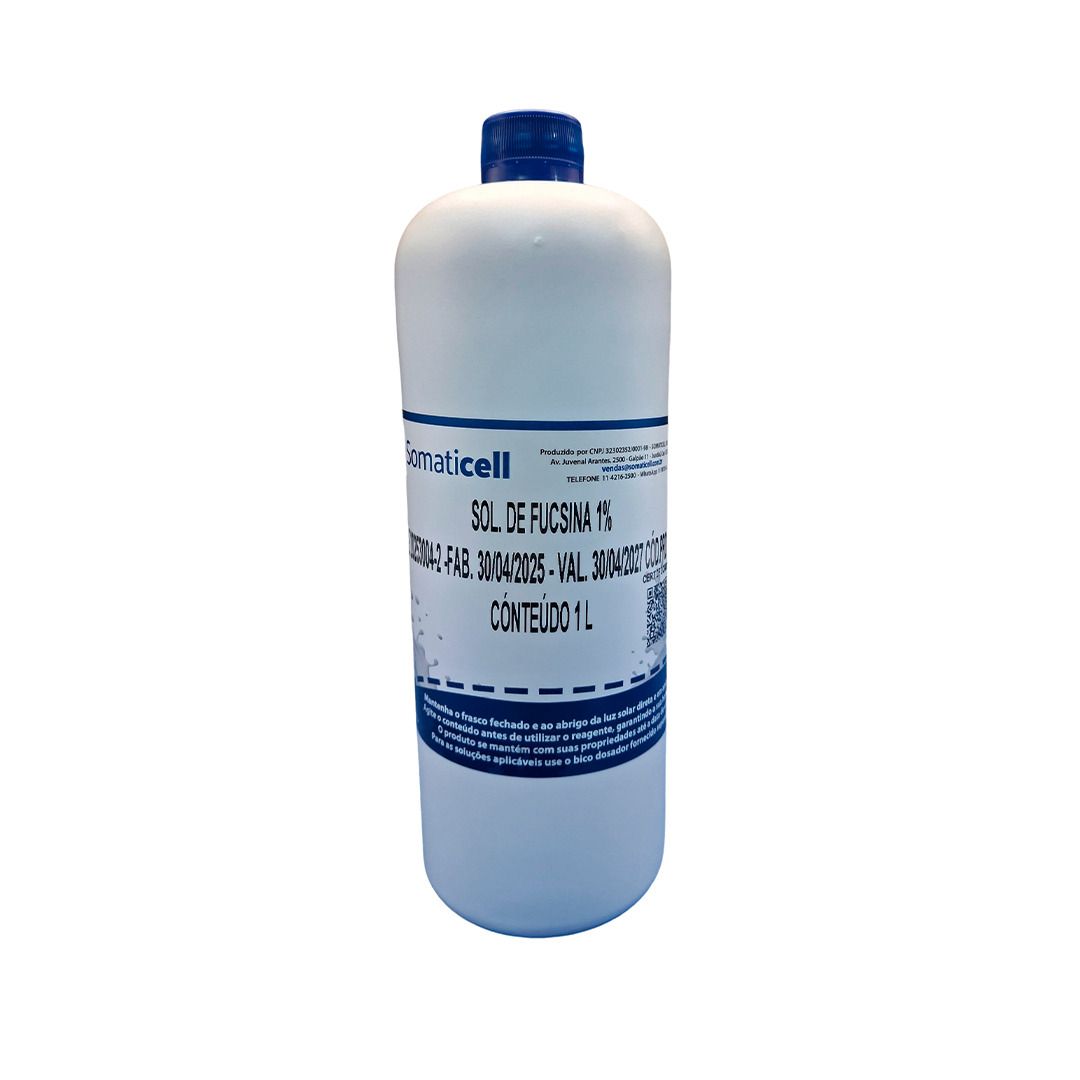 Solução de Fucsina 1% (Ziehl) - Embalagem de 1.000ml
