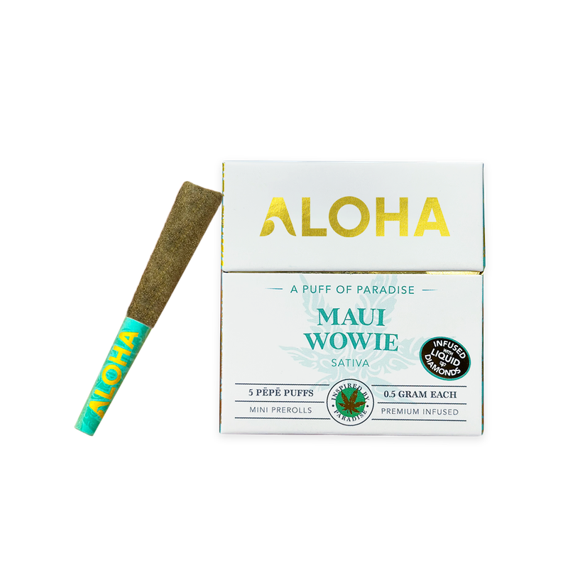 Aloha Maui Wowie Infused Prerolls | SATIVA