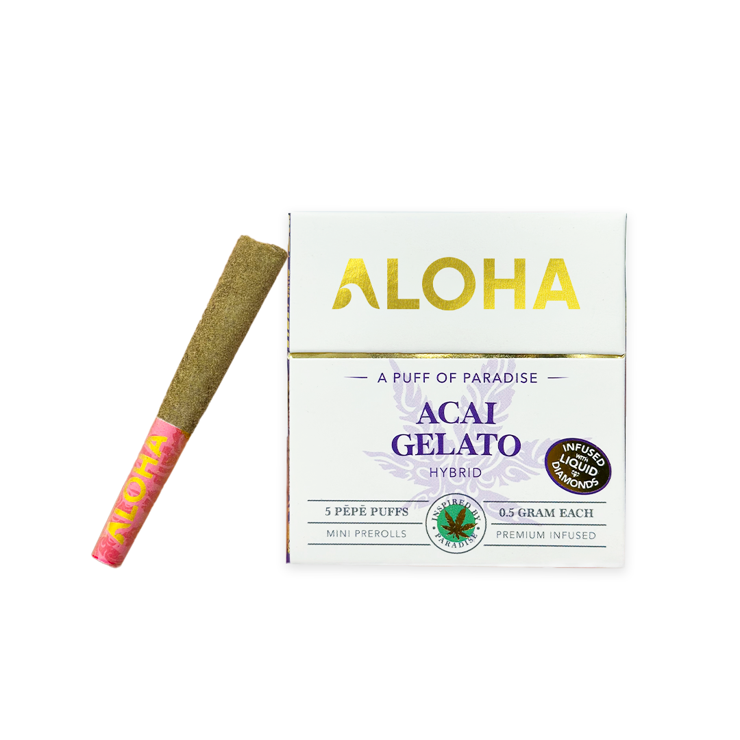 Aloha- A PUFF OF PARADISE -ACAI GELATO | HYBRID