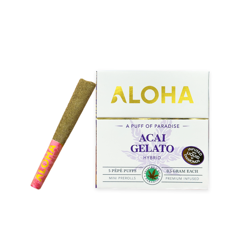 Aloha- A PUFF OF PARADISE -ACAI GELATO | HYBRID