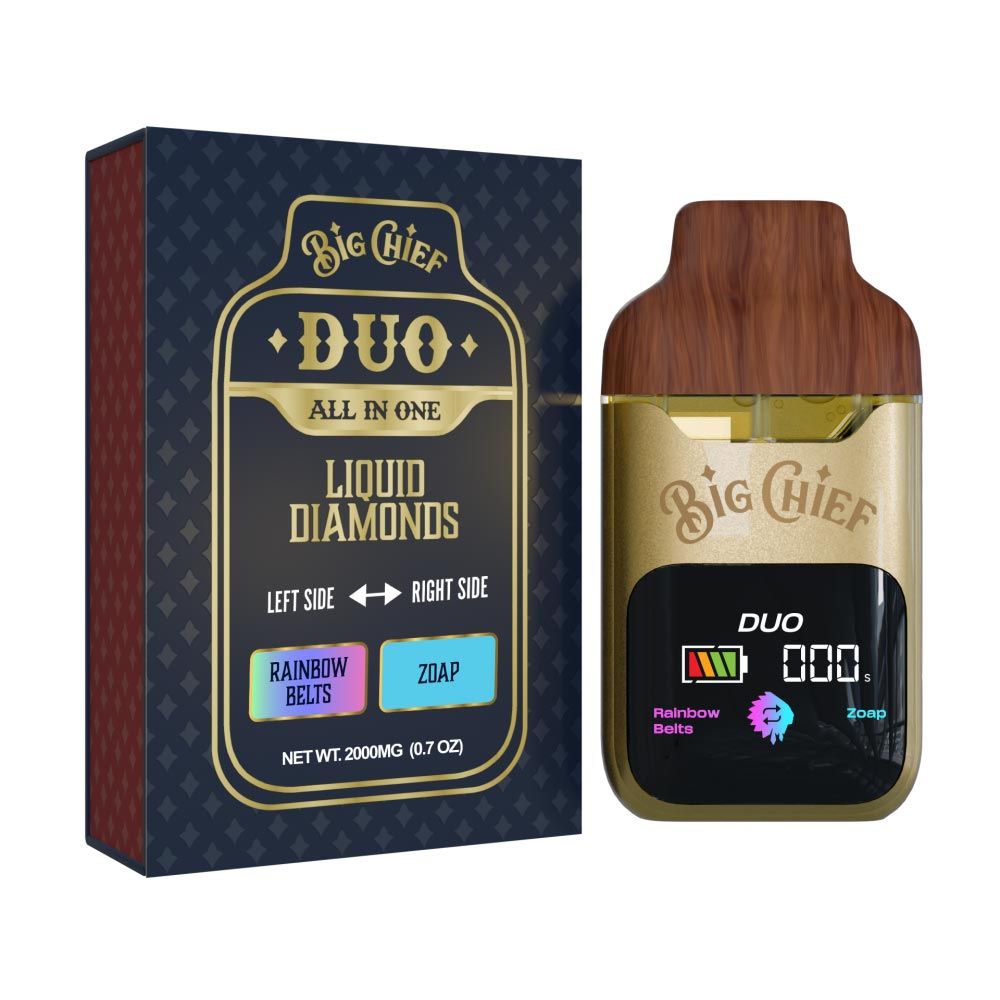 Big Chief DUO Liquid Diamonds Disposable – 2g