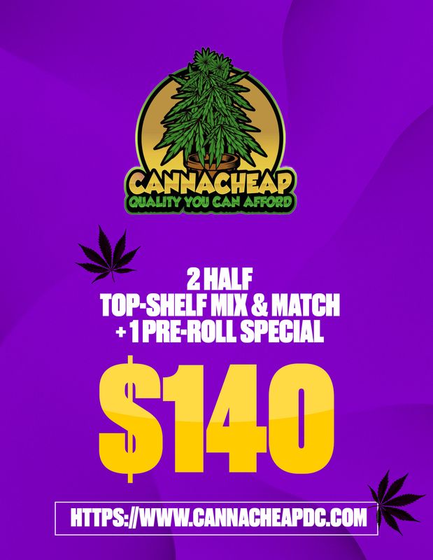 TWO HALF TOP SHELF MIX & MATCH +1PREROLL SPECIAL