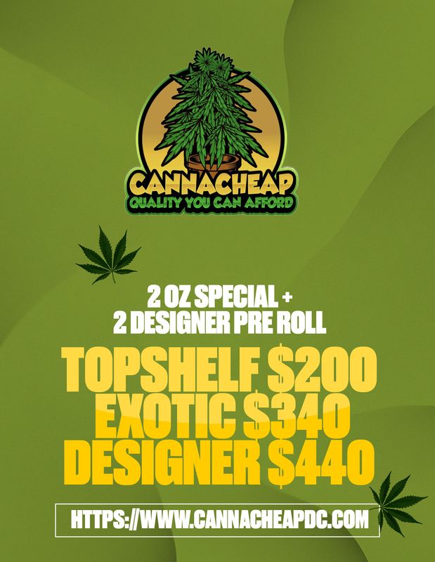 2OZ SPECIAL + 2 DESIGNER PRE ROLL