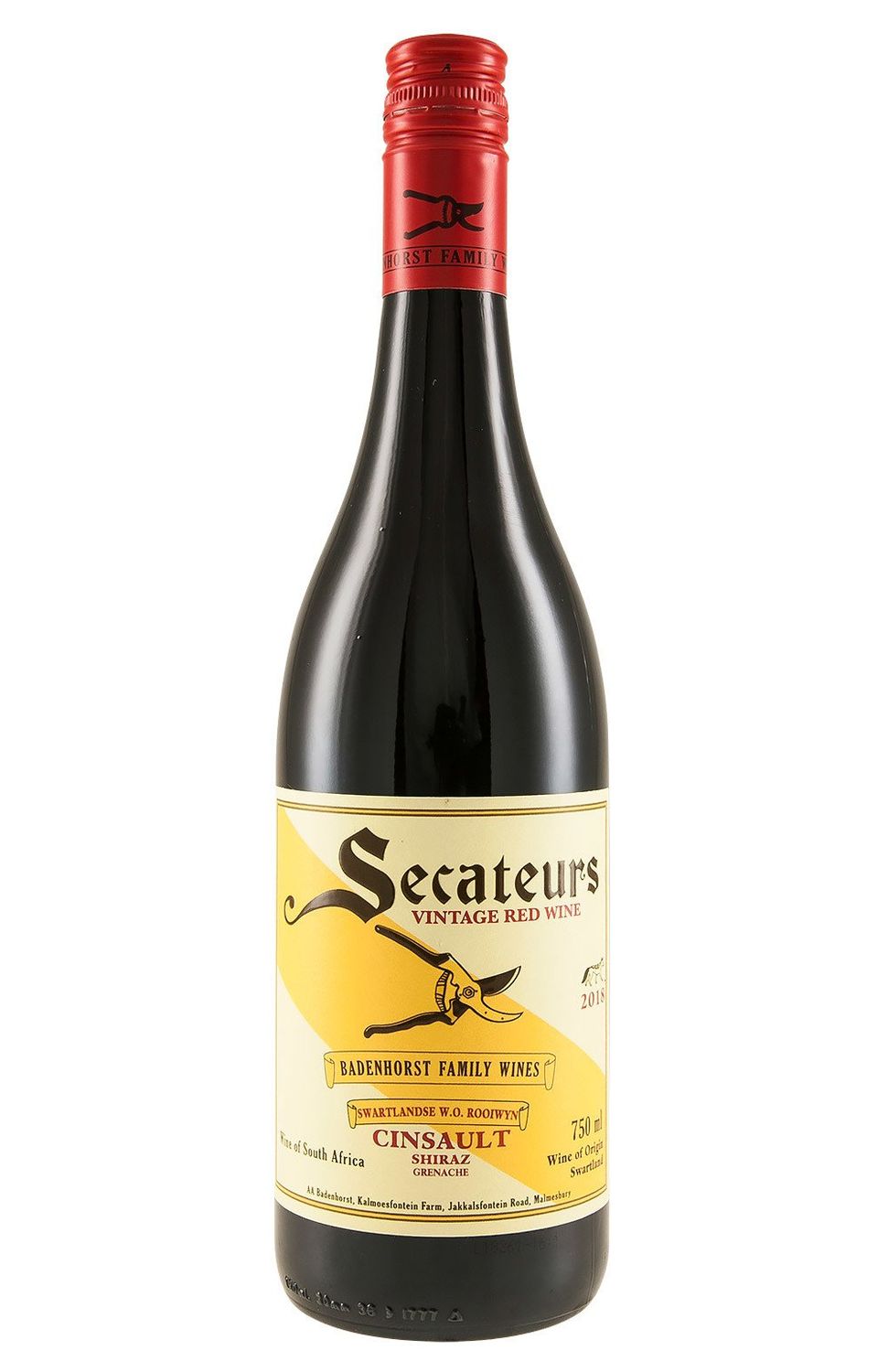 Badenhorst Family Secateurs Red Blend
