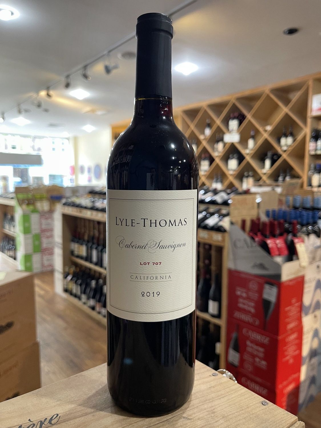 Lyle- Thomas Cabernet Sauvignon Lot 707