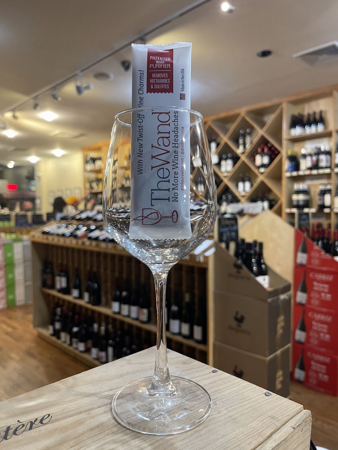 The Wand Rapid- Action Wine Filter #0015