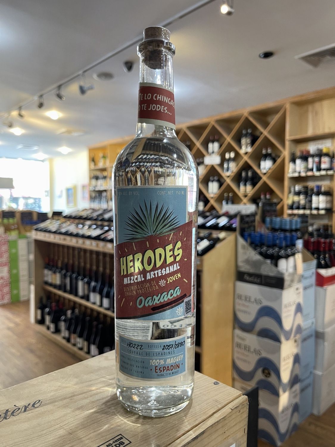 Herodes Mezcal Artesanal Joven