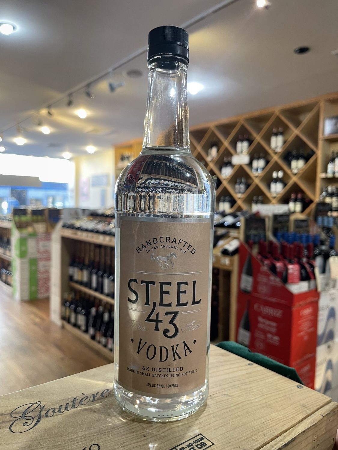 Steel 43 Handcrafted Vodka 750ml