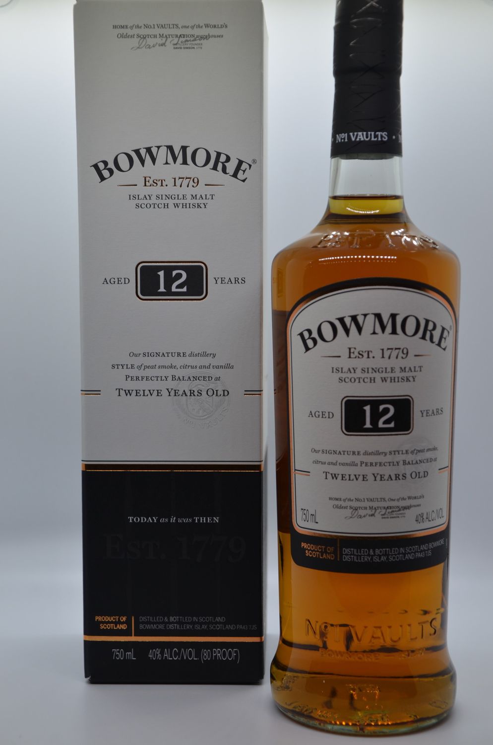 Bowmore 12 Yr Single Malt Scotch