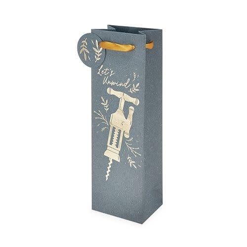 Let's Unwind Wine Bag