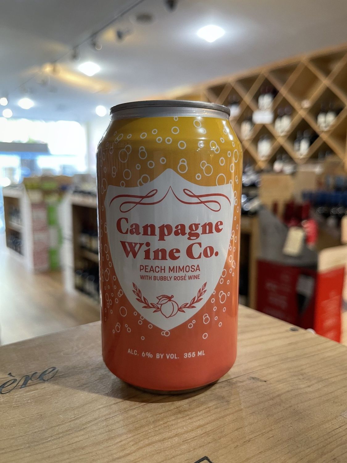 Canpagne Peach Mimosa Can 355ml