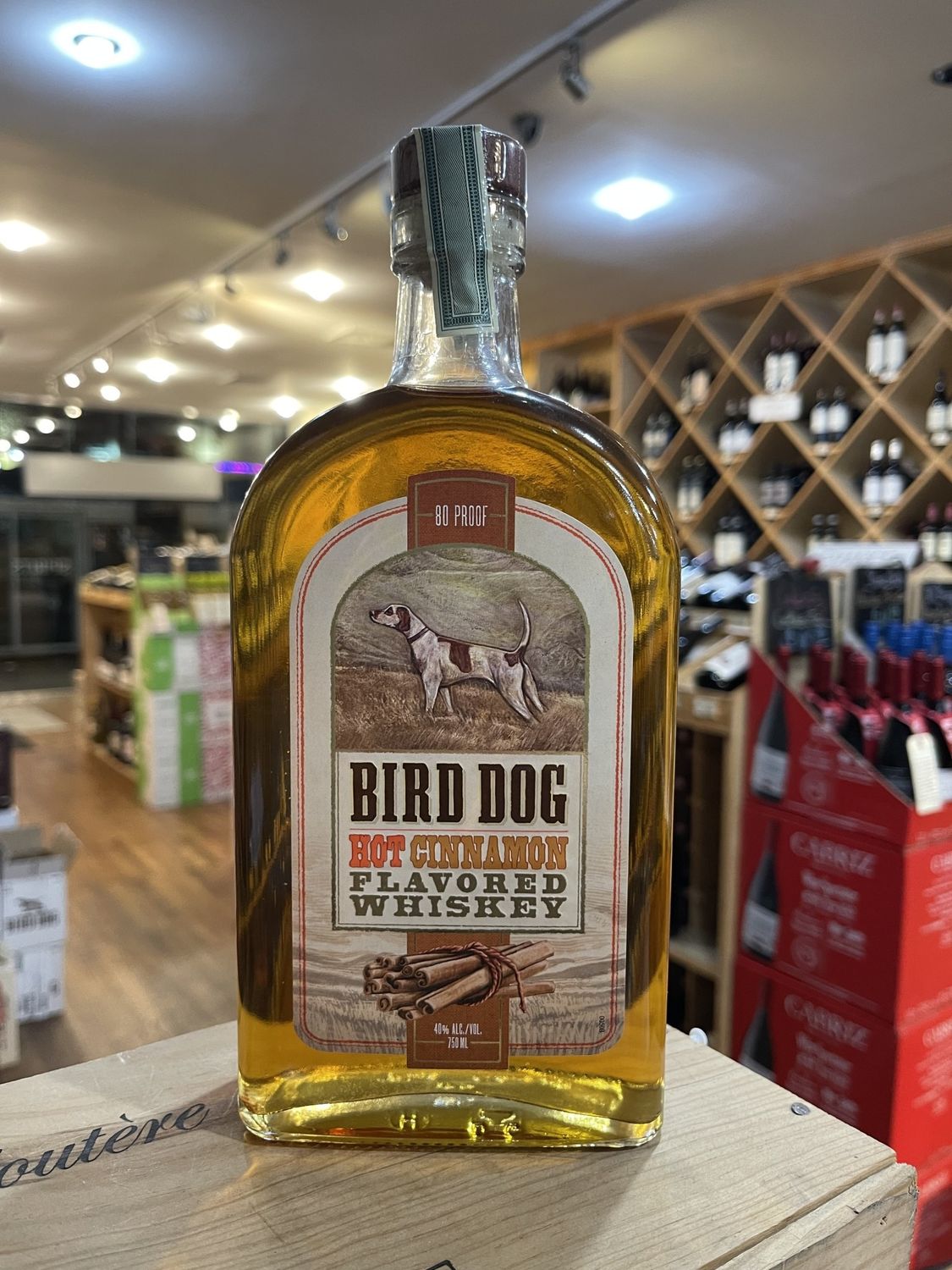 Bird Dog Hot Cinnamon Flavored Whiskey 750ml