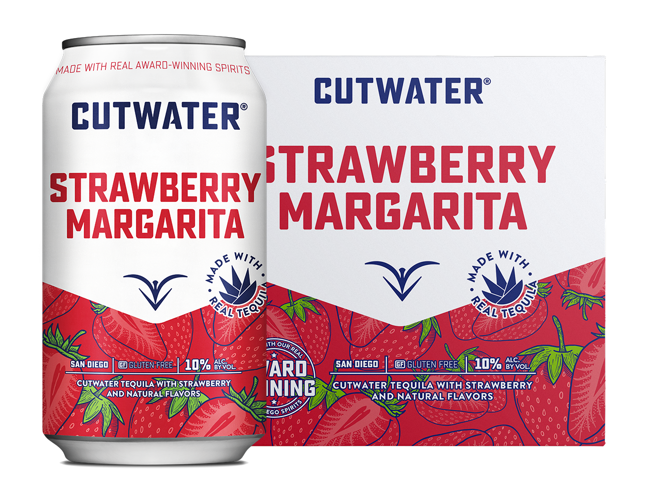 Cutwater Strawberry Margarita 355ml