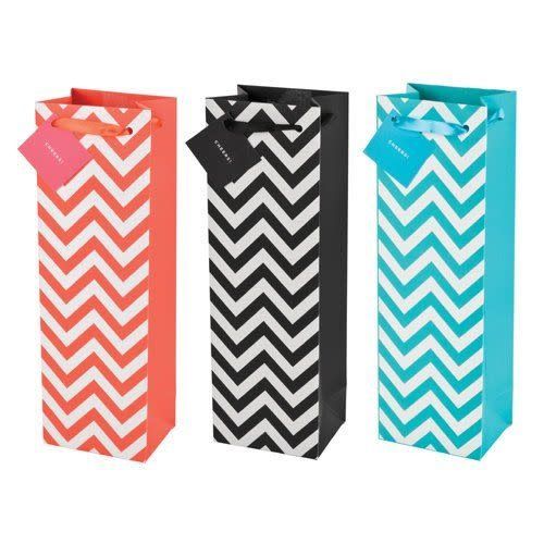 Assorted Chevron Gift Bag #3352
