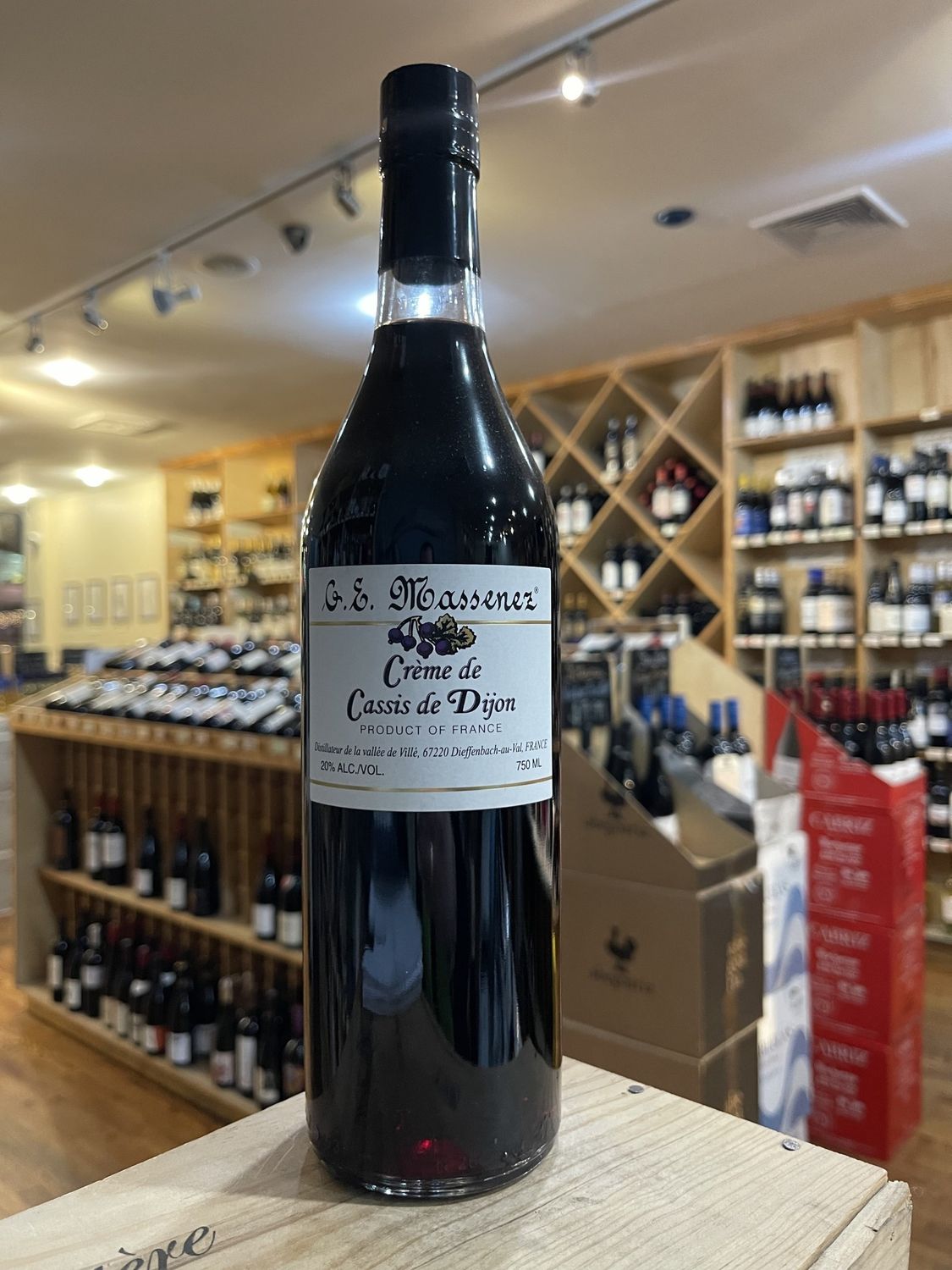 G. E. Massenez Crème De Cassis 750ml