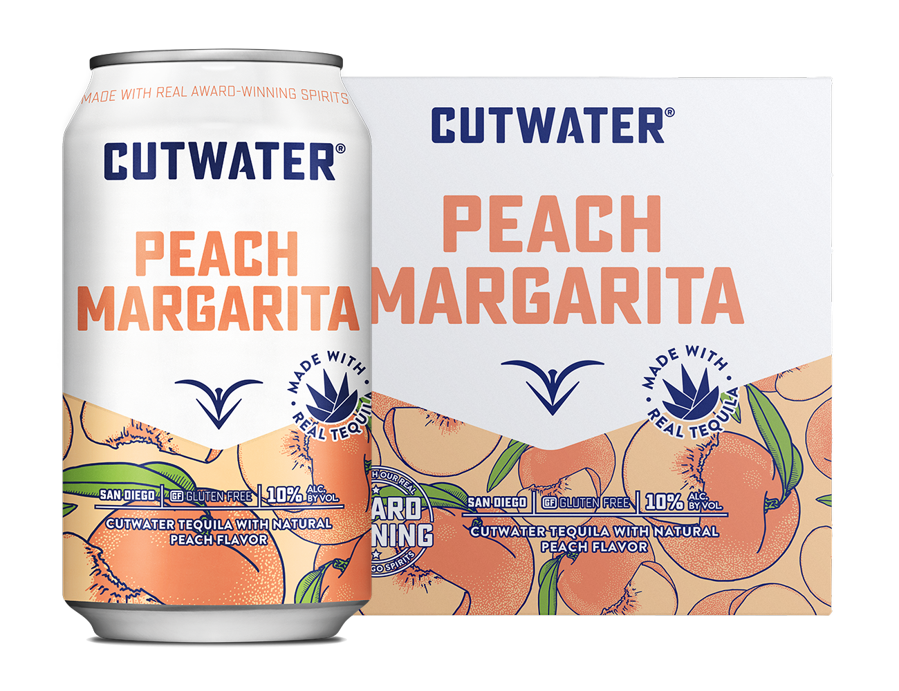 Cutwater Peach Tequila Margarita 355ml
