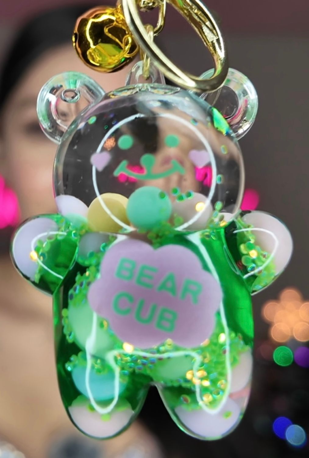 Beary Green Kawaii Cub