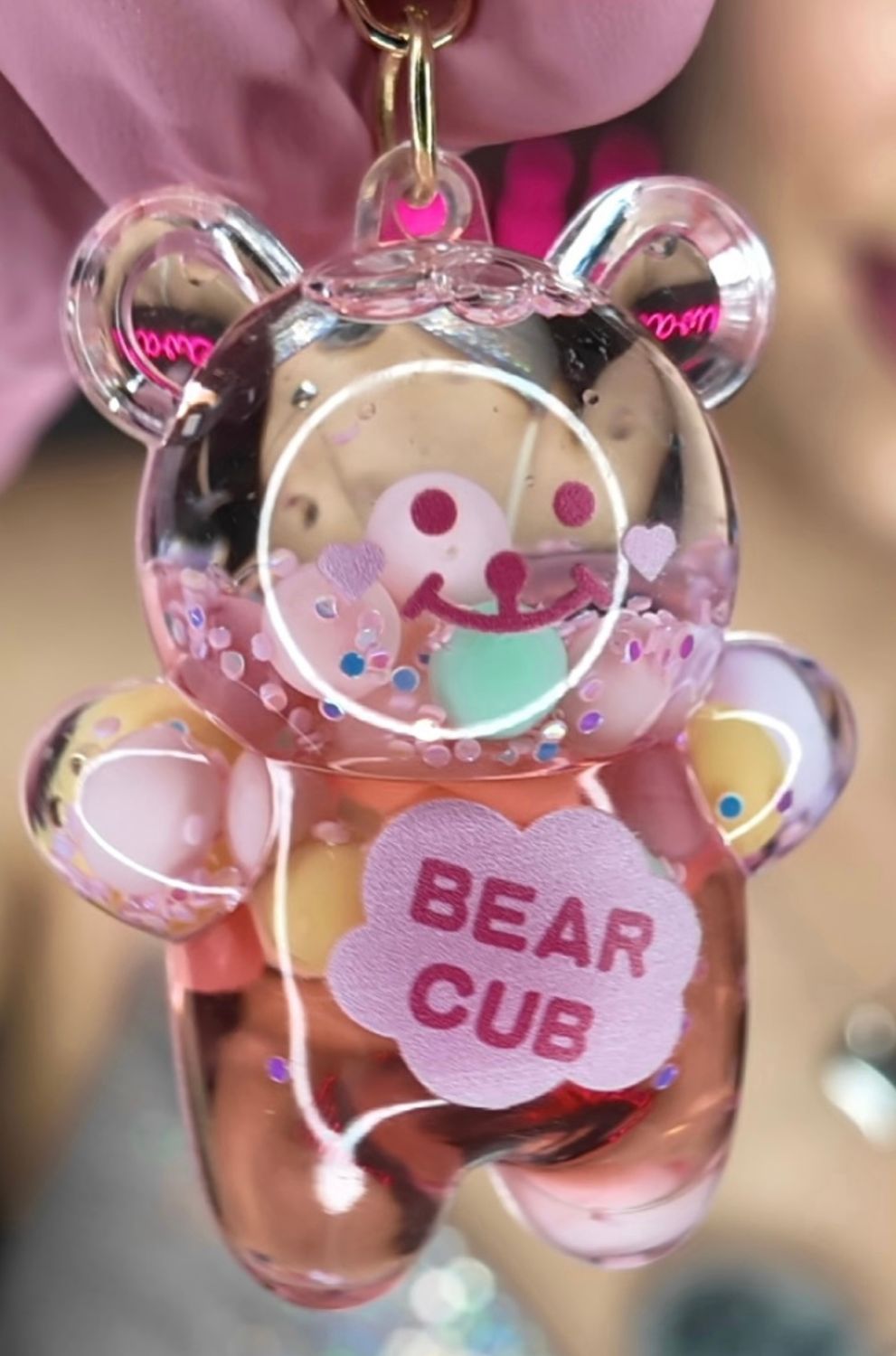 Beary Pink Kawaii Cub
