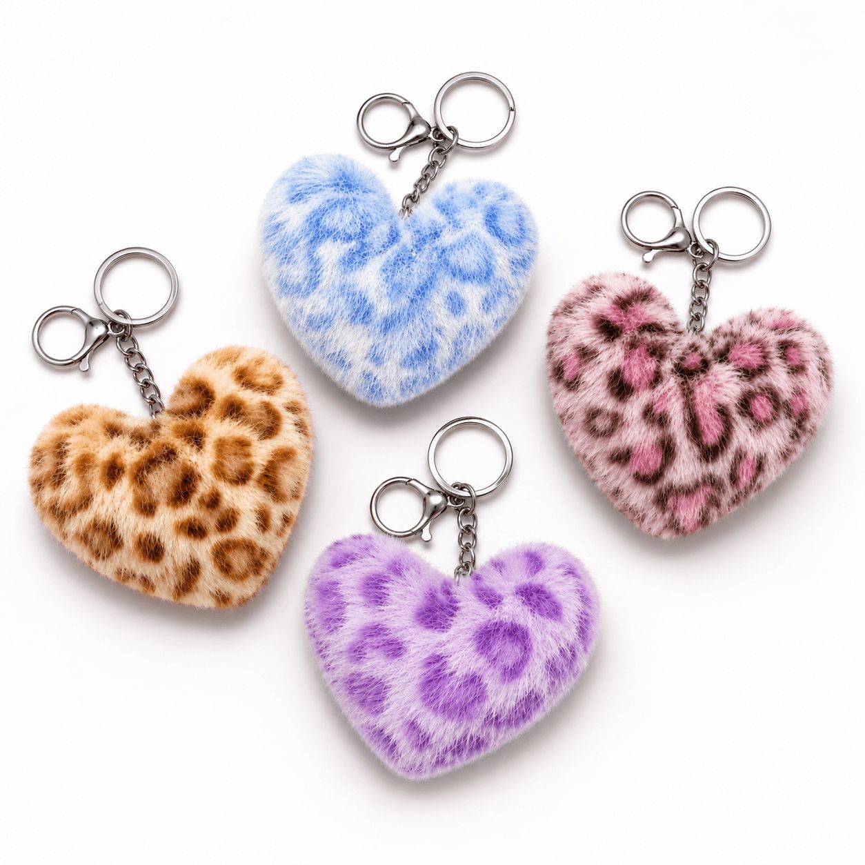 Cheetah Heart Plush Bundle