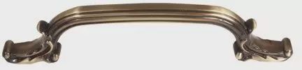 Alno A3650-6  6" Pull, Colour: ANTIQUE ENGLISH