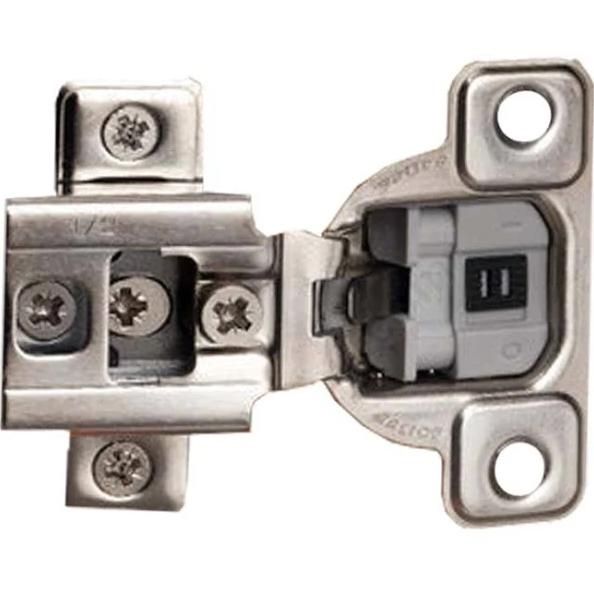 Salice CUP3CD9R "U" 1 3/8" OVERLAY HINGE SCREW ON  - FULL OVERLAY - 3 CAM QTY-1