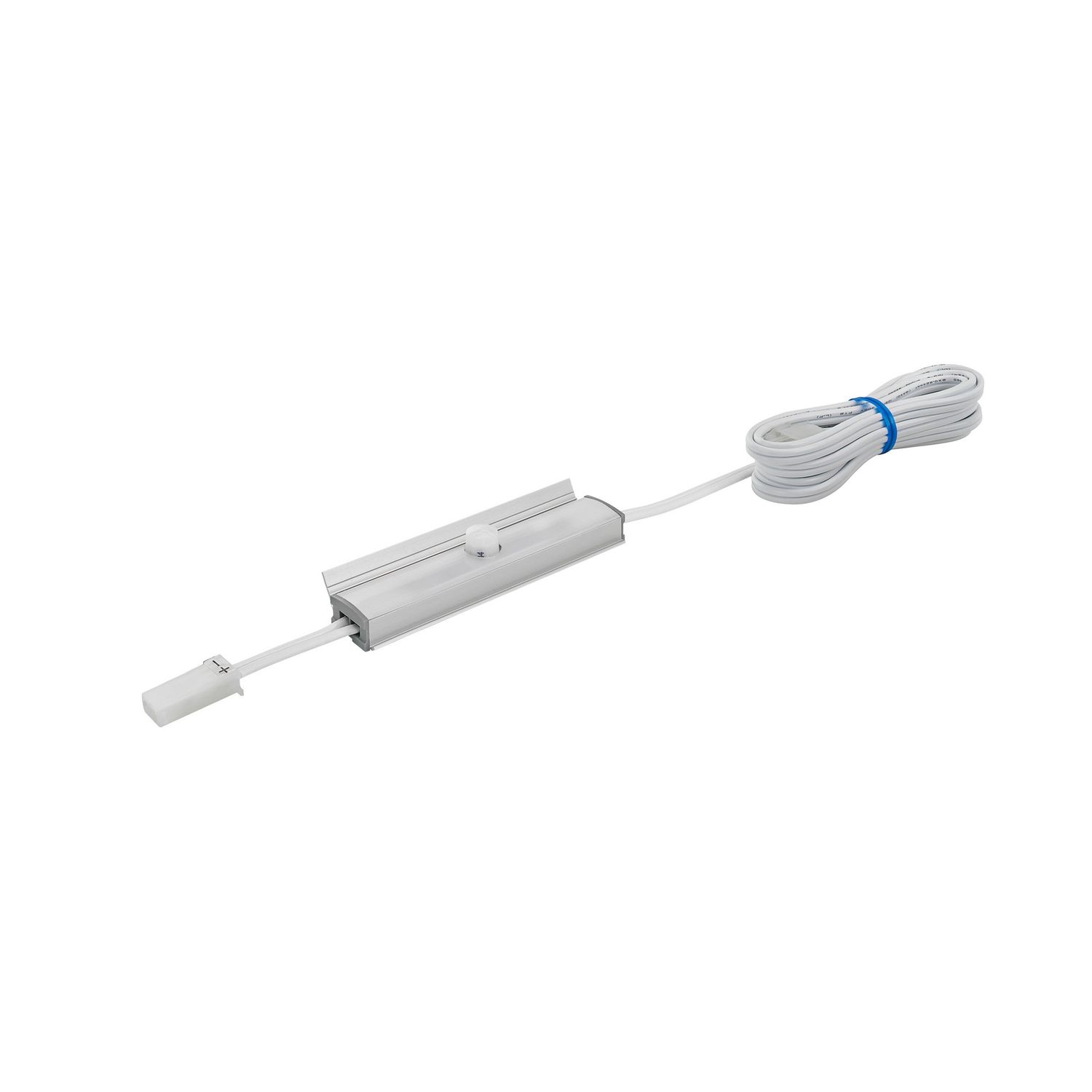 Tresco 12/24VDC ANGLED PROFILE DIM/30S MOT SATIN CLEAR L-XANGCBO30S-SC-1
