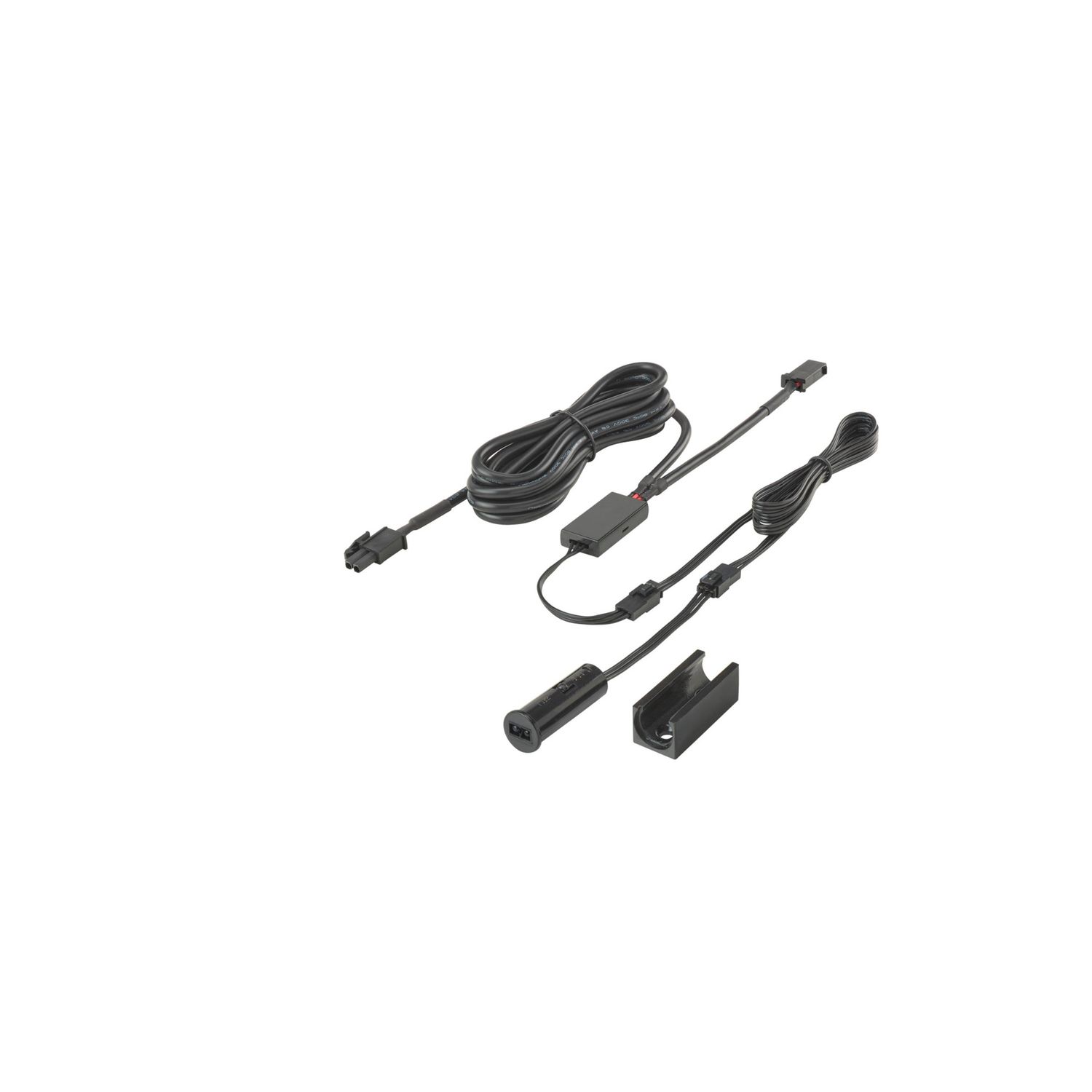 Tresco 12/24VDC 60W/96W ROUND SINGLE DOOR SENSOR BLACK L-RSDS-BL-1