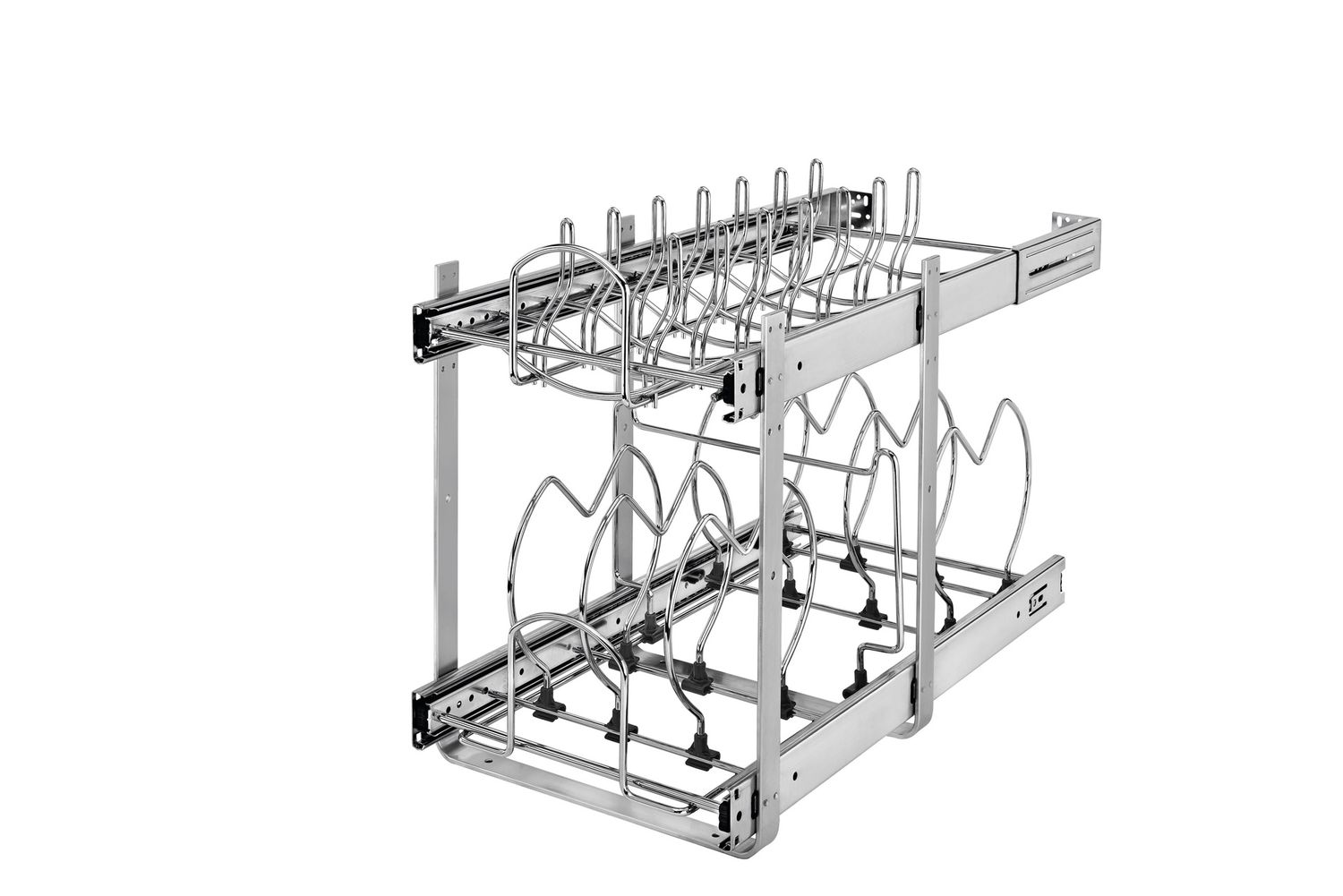 Rev-A-Shelf 12" 2 TIER COOKWARE ORGANIZER 5CW2-1222-CR