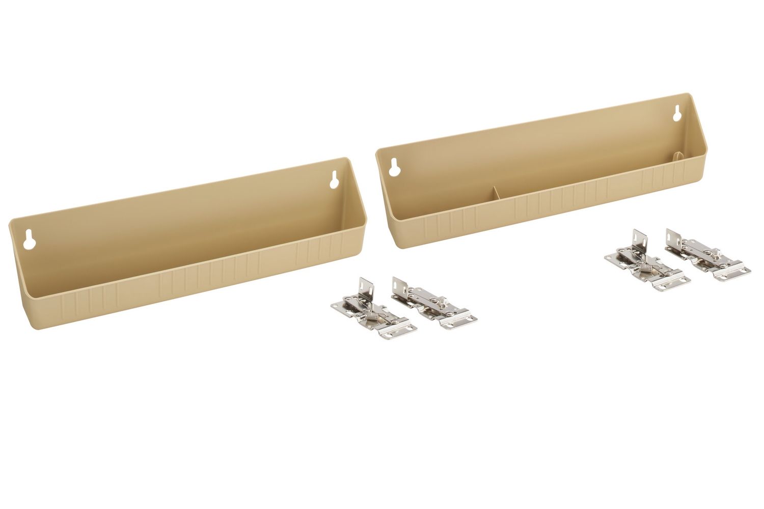 Rev-A-Shelf 14" ALM TIP-OUT 1 STD/1 ACC  2PR HINGES 6572-14-15-52