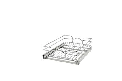 Rev-A-Shelf 15" W X 20" D SINGLE TIER BASKET 5WB1-1520CR-1