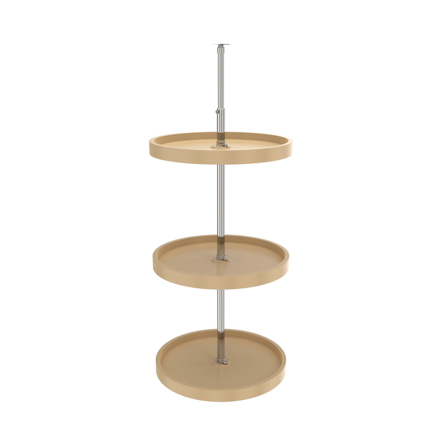 Rev-A-Shelf 18" FULL CIRCLE  ALMOND 3 TRAY W/36" LOWER SHAFT 6013-18-15-526