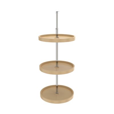 Rev-A-Shelf 18" FULL CIRCLE  ALMOND 3 TRAY W/36" LOWER SHAFT 6013-18-15-526