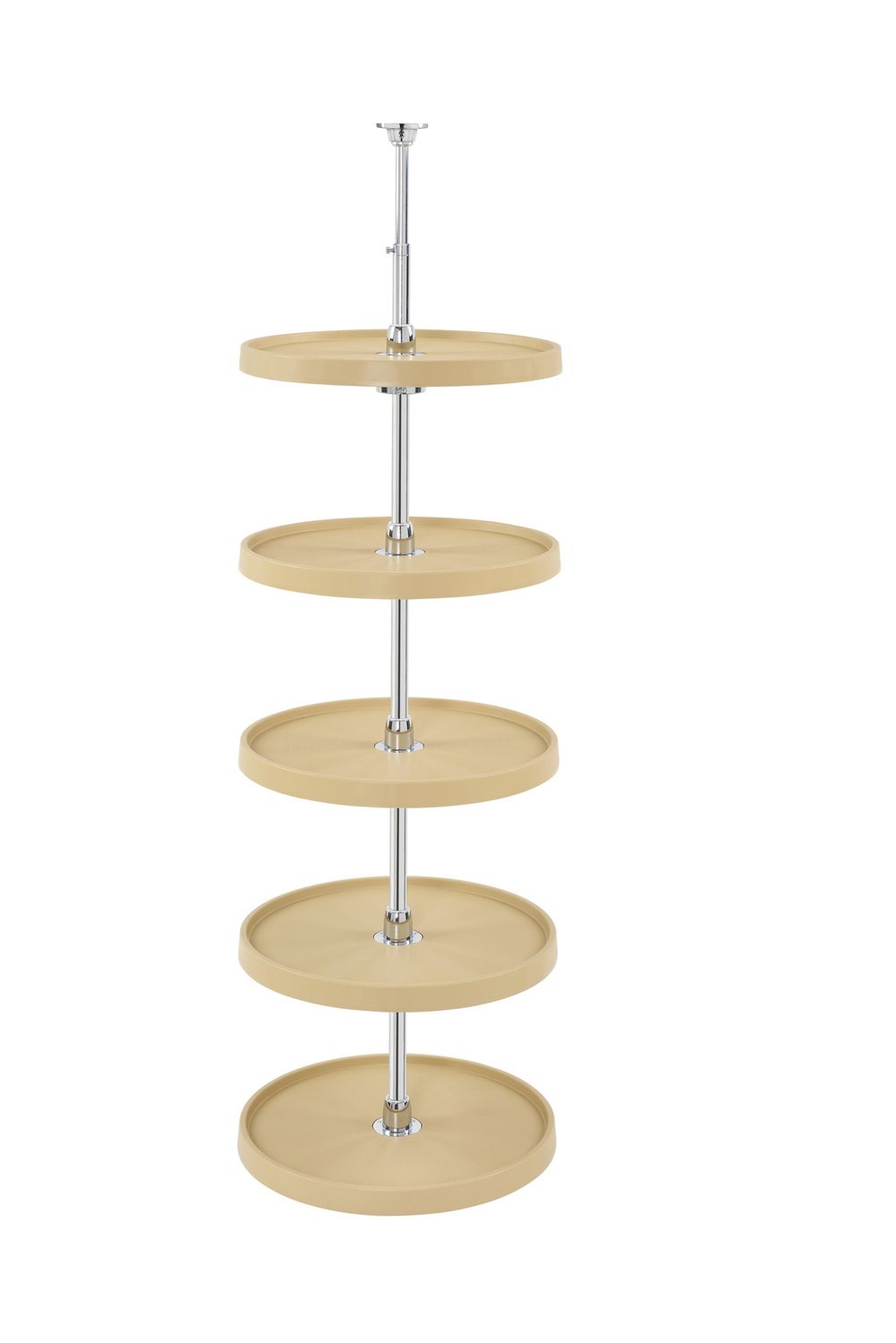 Rev-A-Shelf 18" FULL CIRCLE ALMOND LOWER PANTRY 5 TRAY 6065-18-15-52
