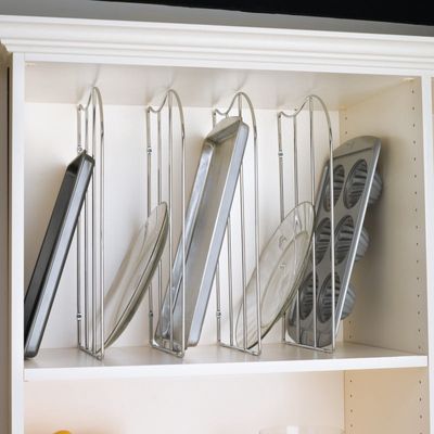 Rev-A-Shelf 18" LD CHROME TRAY DIVIDER 10 PER LD-597-18CR-10