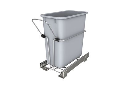 Rev-A-Shelf 20 QT UNIVERSAL WASTE CONTAINER WITH BALL BEARING SLIDES RUKD-820-1