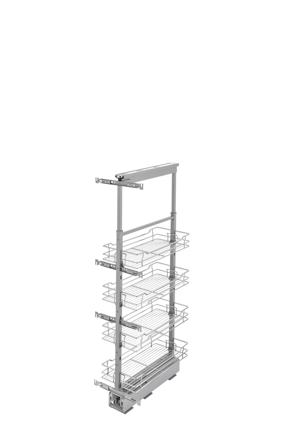 Rev-A-Shelf 10" W WIRE PANTRY 43" H WITH SOFT CLOSE 5743-10-CR-1
