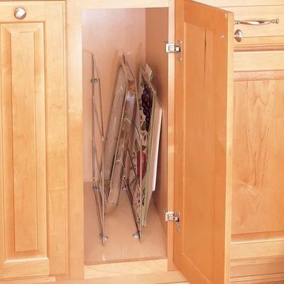 Rev-A-Shelf 12" LD CHROME TRAY DIVIDER 10 PER LD-597-12CR-10