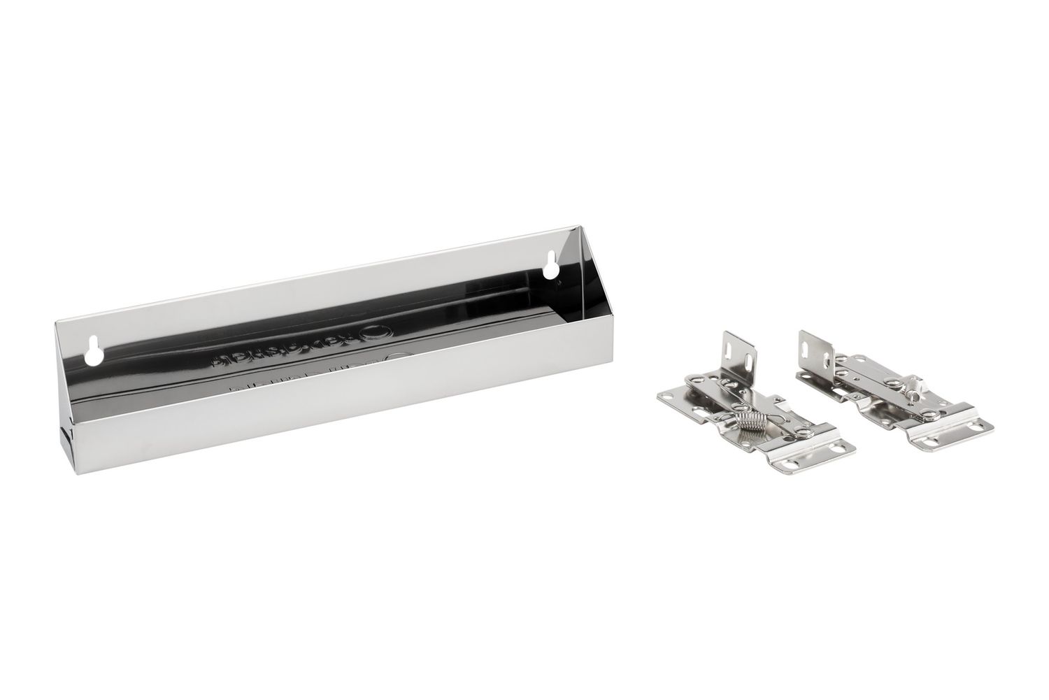 Rev-A-Shelf 13" SS SLIMLINE 1 TIPOUT TRAY W/HINGES 6541-13-52
