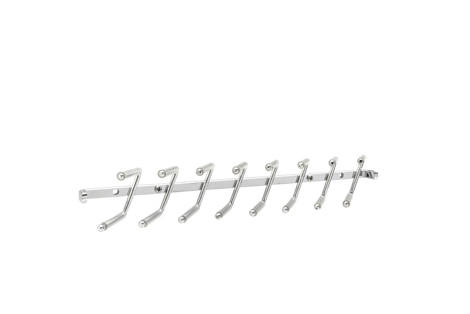Rev-A-Shelf 14" CHROME WALL MOUNT TIE RACK TRCSL-14NS-CR-1