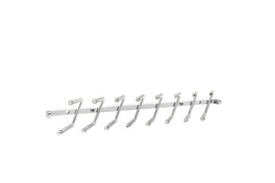 Rev-A-Shelf 14" CHROME WALL MOUNT TIE RACK TRCSL-14NS-CR-1