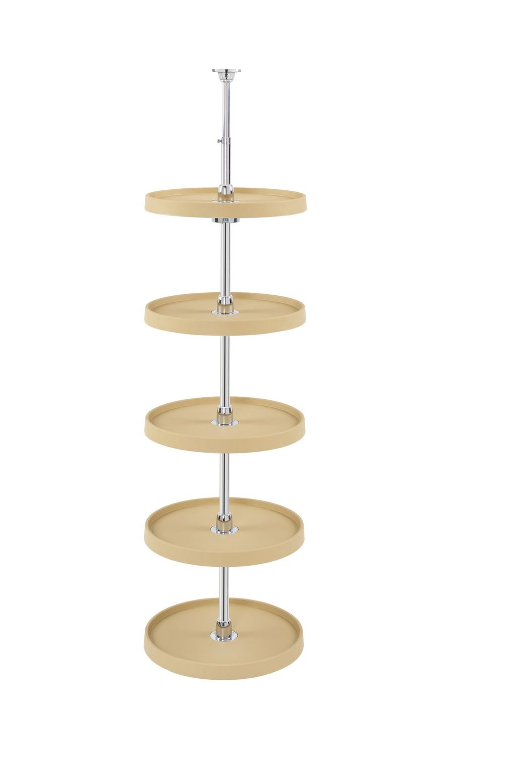Rev-A-Shelf 16" FULL CIRCLE ALMOND LOWER PANTRY 5 TRAY 6065-16-15-52