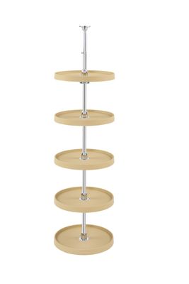 Rev-A-Shelf 16" FULL CIRCLE ALMOND LOWER PANTRY 5 TRAY 6065-16-15-52