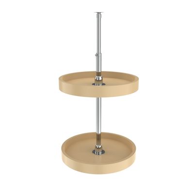 Rev-A-Shelf 16" FULL CIRCLE ALMOND UPPER PANTRY 2 TRAY 6072-16-15-52