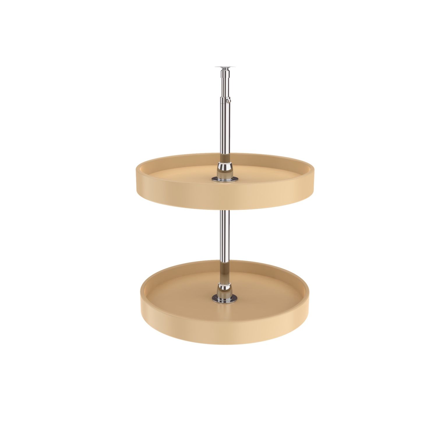 Rev-A-Shelf 18" FULL CIRCLE ALMOND POLYMER SET 6072-18-15-52