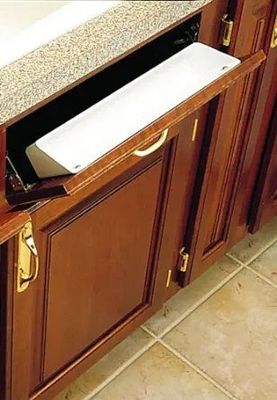 Rev-A-Shelf 11"  STD WHT TIP-OUT TRAYS/40 6581-11-11-4