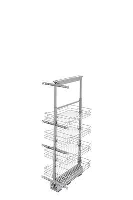 Rev-A-Shelf 14" W WIRE PANTRY 43" H WITH SOFT CLOSE 5743-14-CR-1